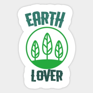 Earth Lover Sticker